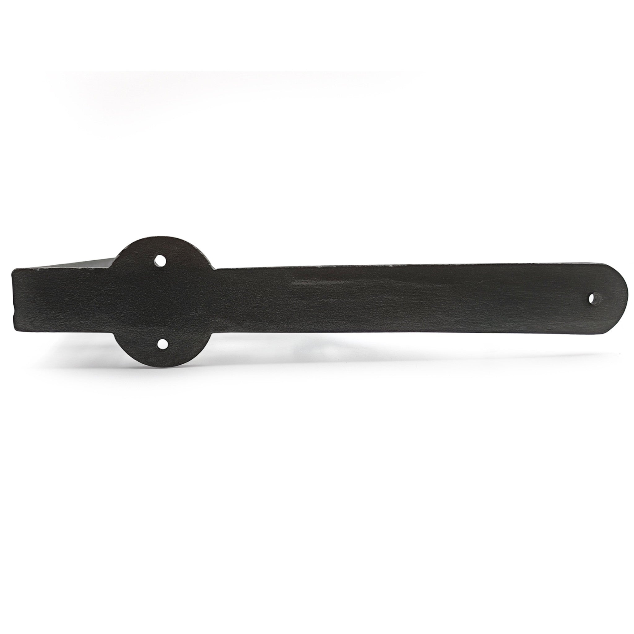 Hamilton Brass Decorative Black Cast Iron Shelf Brackets | Antique Iron Vintage Wall Mount Support for Shelves, Storage, Books, and Display | Heavy Duty Metal Brackets for Home, Kitchen